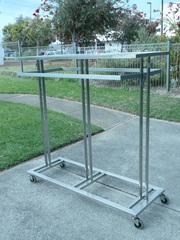 display racks/stands for clothing  -  suit OpShop