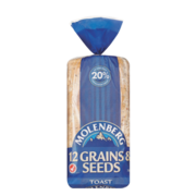Shop Molenberg 12 Grains & Seeds Toast from Goodman Fielder Food