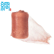 Rodent proofing knitted copper mesh