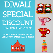 Incredible Diwali Specials from India At Home