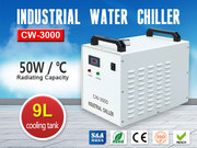 S&A Industrial Water Chiller CW-3000 for CNC Spindle Engraving Machine