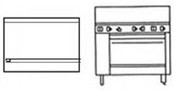 Goldstein Ranges - Gas Griddle Plate - 1010mm Static Ovens (Natural Co