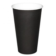 Fiesta(Pack of 50)Disposable Black Hot Cups 450ml x50