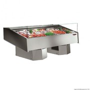 Multiplexable Serve-Over Refrigerated Fish Open Display 1540mm - FSG15