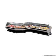 CN90E - Curved Front Glass Deli Display