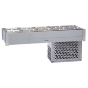 Roband Refrigerated Bain Marie 4 X 1/2 Size,  Pans Not Included,  Double