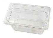 Robinox Clear Polycarbonate Gastronorm Pan - 1/4 Size,  150mm Deep C141