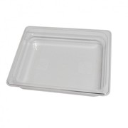 Polycarbonate Drain Plates - Clear,  1/2 Size C12DPP