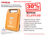 Mindray Defibrillator BeneHeart C1A Public AED